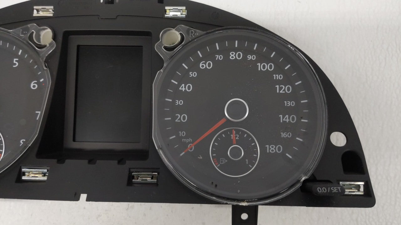 2011 Volkswagen Cc Instrument Cluster Speedometer Gauges P/N:3C8920 970T Fits OEM Used Auto Parts - Oemusedautoparts1.com