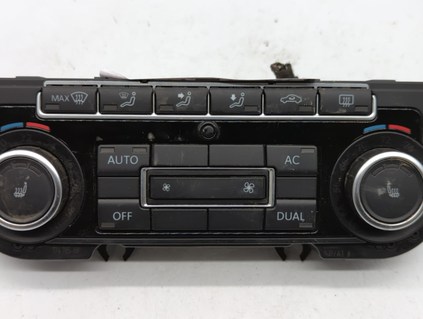 2011-2012 Volkswagen Cc Climate Control Module Temperature AC/Heater Replacement P/N:5K0 907 044 DN 5K0 907 044 EG Fits OEM 