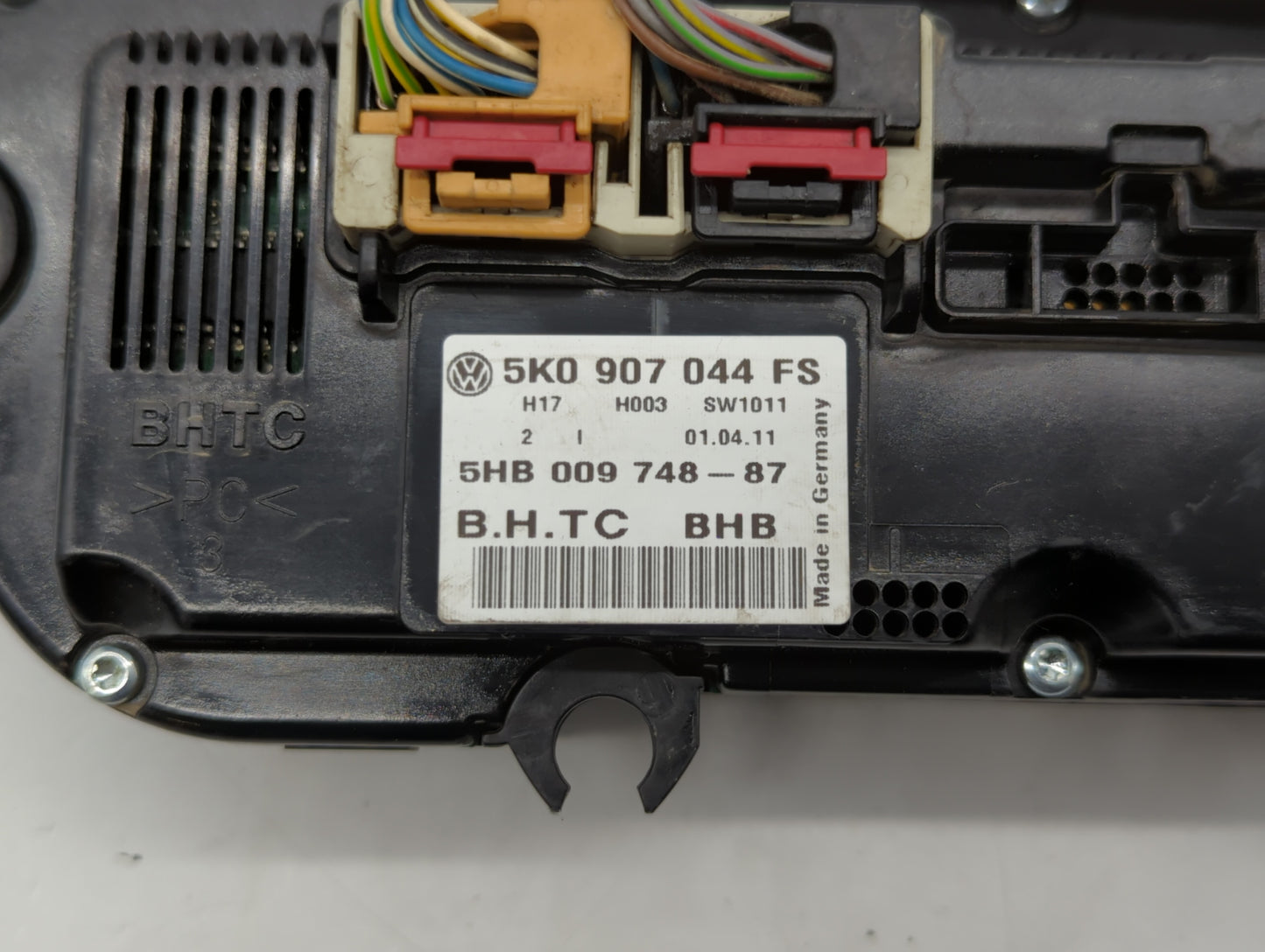 2011-2012 Volkswagen Cc Climate Control Module Temperature AC/Heater Replacement P/N:5K0 907 044 DN 5K0 907 044 EG Fits OEM 