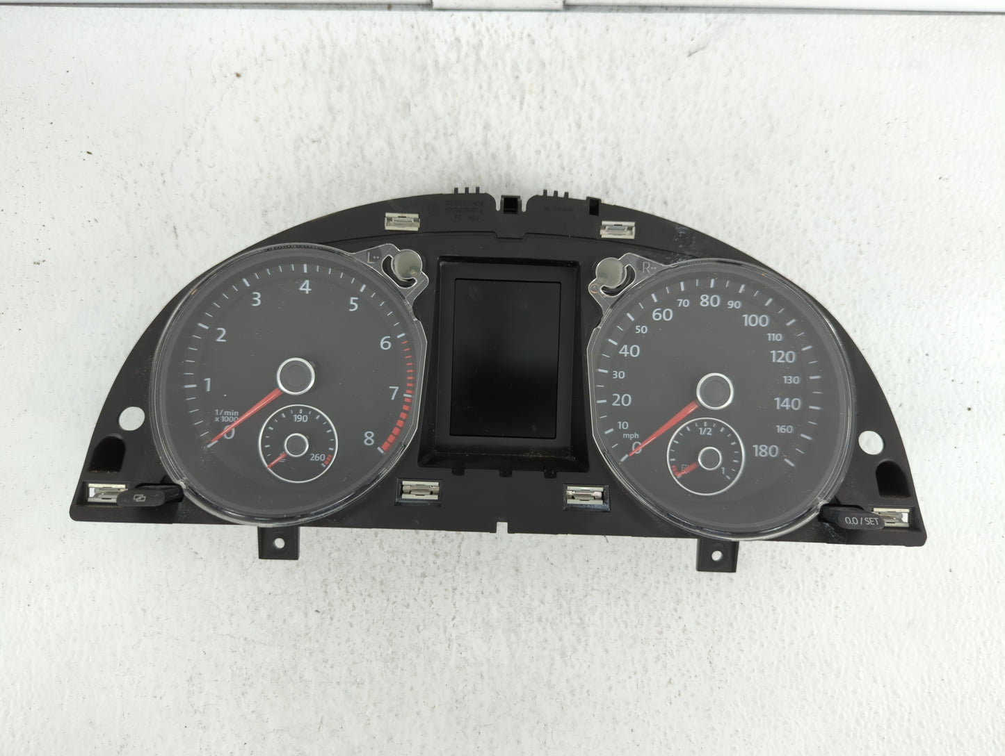 2011 Volkswagen Cc Instrument Cluster Speedometer Gauges P/N:3C8920 970 3C8920 970M, 3C8920 970T Fits OEM Used Auto Parts - 