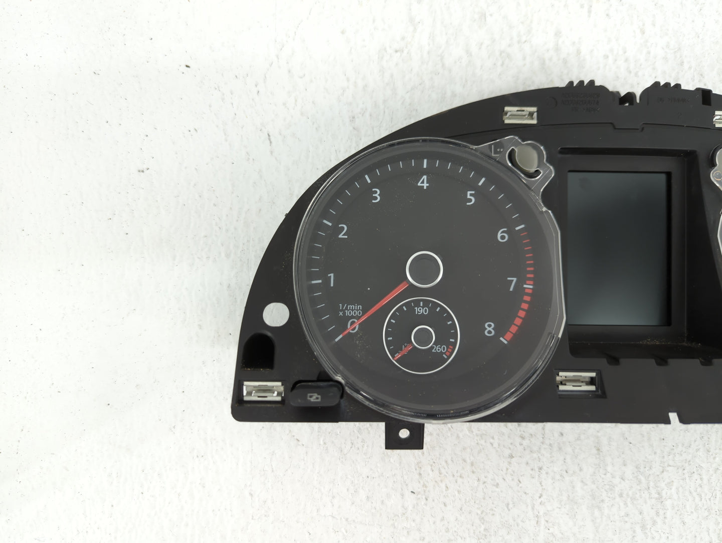 2011 Volkswagen Cc Instrument Cluster Speedometer Gauges P/N:3C8920 970 3C8920 970M, 3C8920 970T Fits OEM Used Auto Parts - 