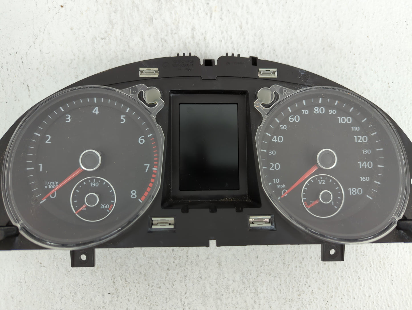 2011 Volkswagen Cc Instrument Cluster Speedometer Gauges P/N:3C8920 970 3C8920 970M, 3C8920 970T Fits OEM Used Auto Parts - 