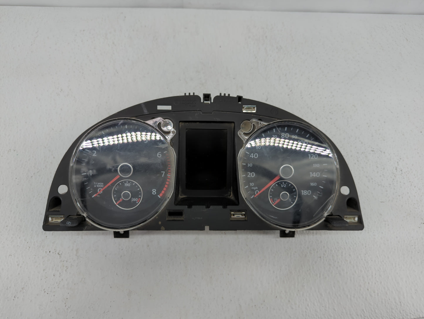 2012 Volkswagen Cc Instrument Cluster Speedometer Gauges P/N:A2C53410410 3C8920 970Q, 3C8920970T, 3C8 920 970Q Fits OEM Used