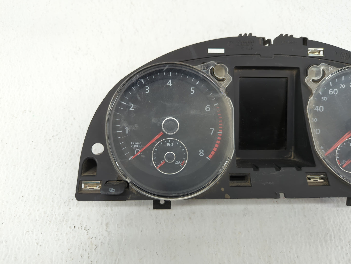 2012 Volkswagen Cc Instrument Cluster Speedometer Gauges P/N:A2C53410410 3C8920 970Q, 3C8920970T, 3C8 920 970Q Fits OEM Used