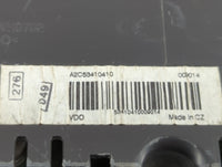 2012 Volkswagen Cc Instrument Cluster Speedometer Gauges P/N:A2C53410410 3C8920 970Q, 3C8920970T, 3C8 920 970Q Fits OEM Used