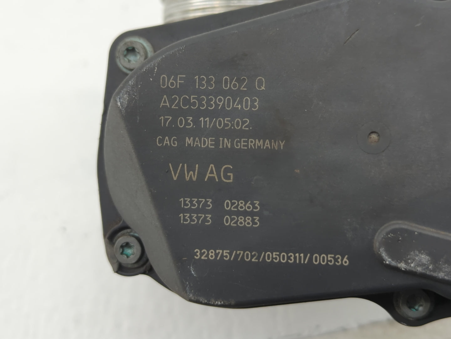 2009-2017 Volkswagen Cc Throttle Body P/N:06F 133 062 G 06F 133 062 Q Fits OEM Used Auto Parts - Oemusedautoparts1.com
