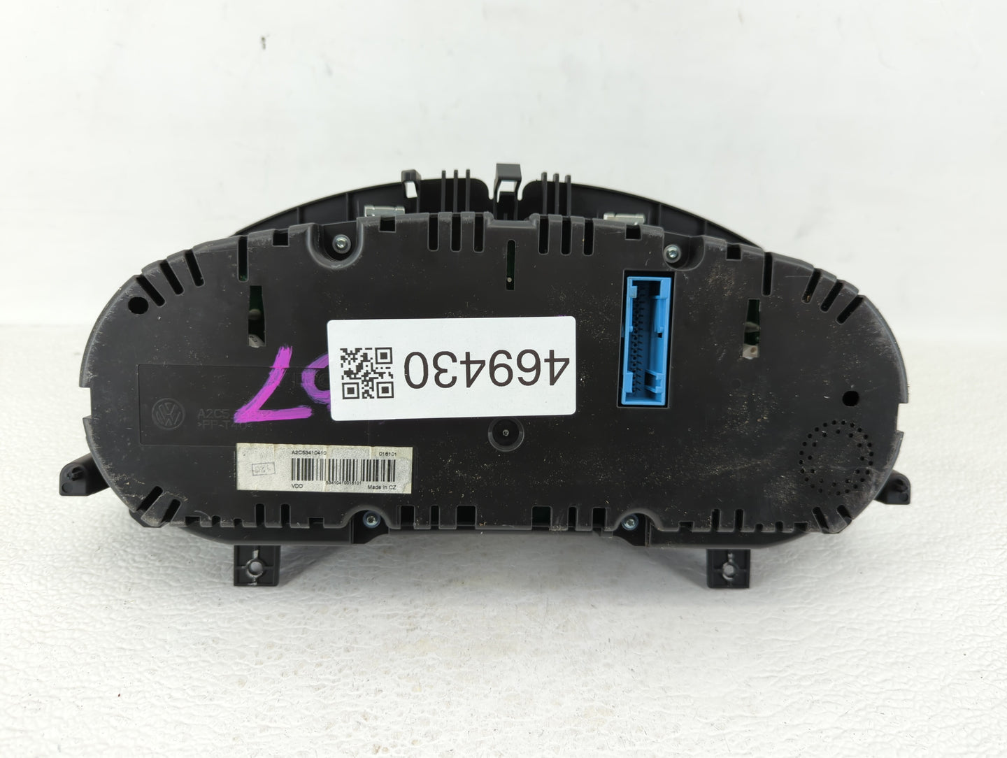 2011 Volkswagen Cc Instrument Cluster Speedometer Gauges P/N:3C8920 970 3C8920 970M, 3C8920 970T Fits OEM Used Auto Parts - 