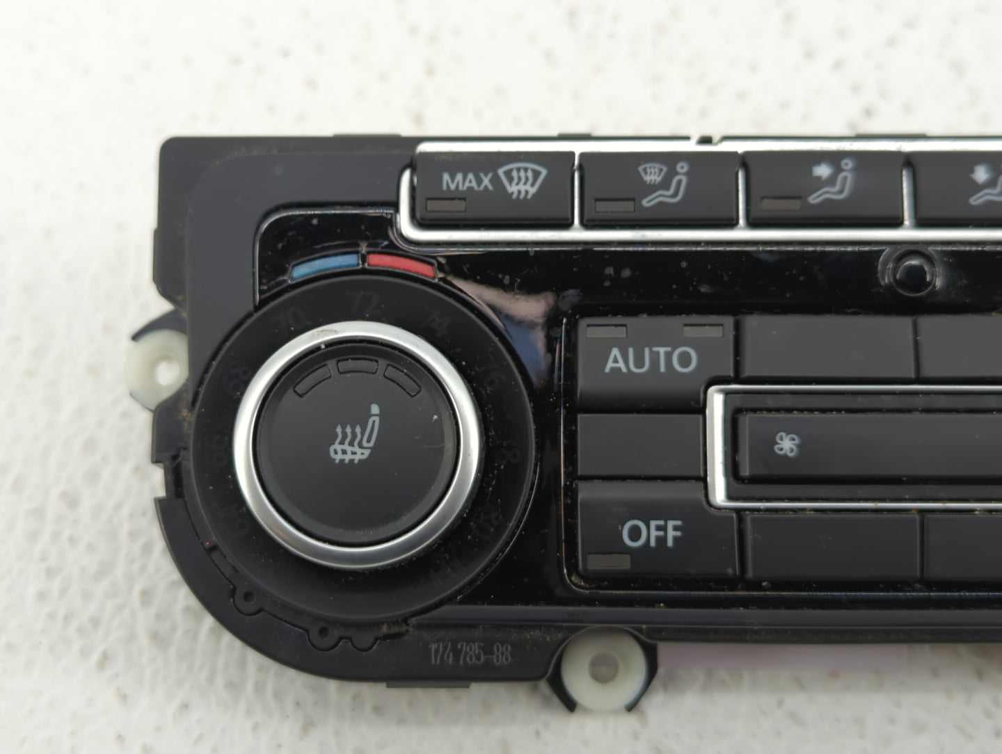 2011-2012 Volkswagen Cc Climate Control Module Temperature AC/Heater Replacement P/N:5K0 907 044 FE Fits Fits 2009 2010 2011