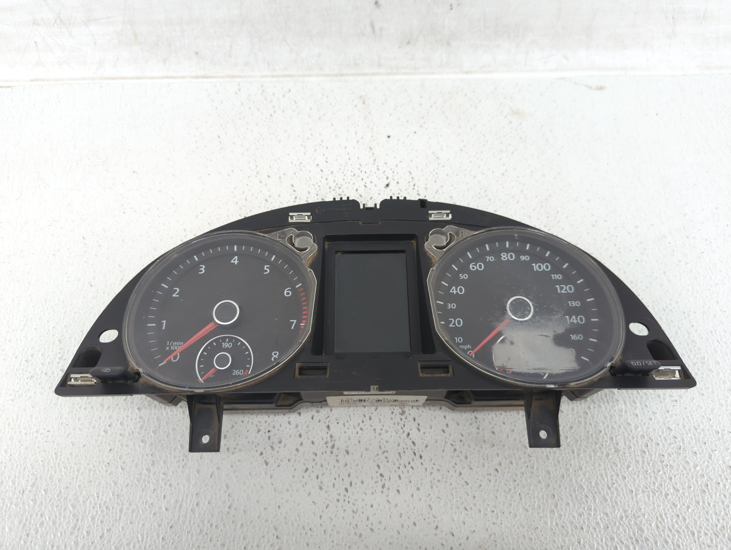 2012 Volkswagen Cc Instrument Cluster Speedometer Gauges P/N:3C8920 970T Fits OEM Used Auto Parts - Oemusedautoparts1.com