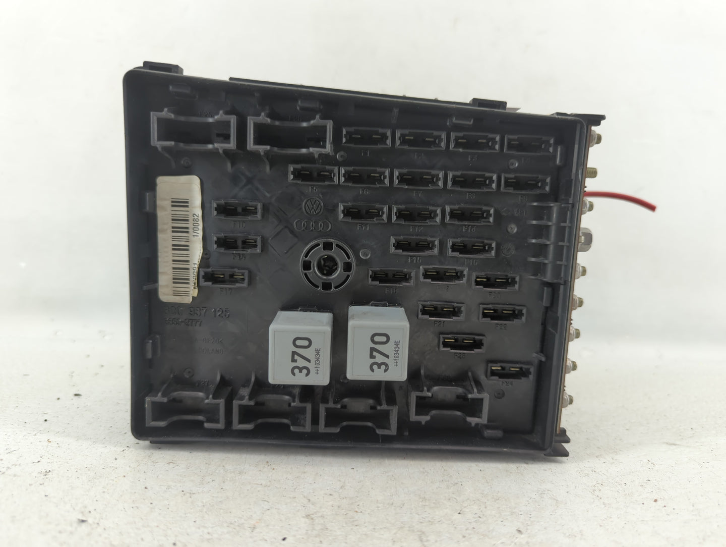 2009-2012 Volkswagen Cc Fusebox Fuse Box Panel Relay Module Fits Fits 2009 2010 2011 2012 OEM Used Auto Parts - Oemusedautop