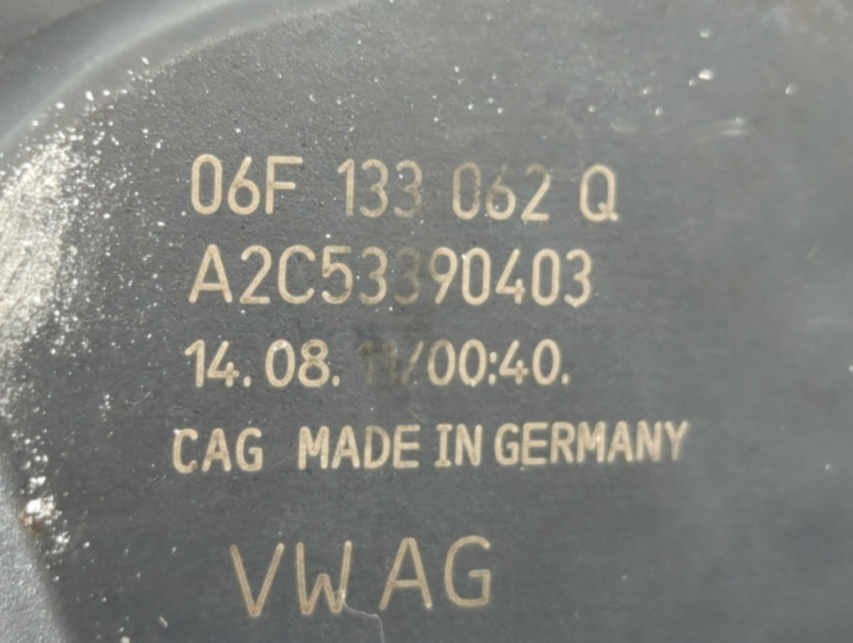 2009-2017 Volkswagen Cc Throttle Body P/N:06F 133 062 Q Fits OEM Used Auto Parts - Oemusedautoparts1.com