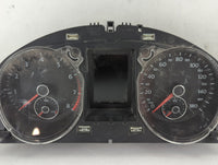 2012 Volkswagen Cc Instrument Cluster Speedometer Gauges P/N:166580000 Fits OEM Used Auto Parts - Oemusedautoparts1.com