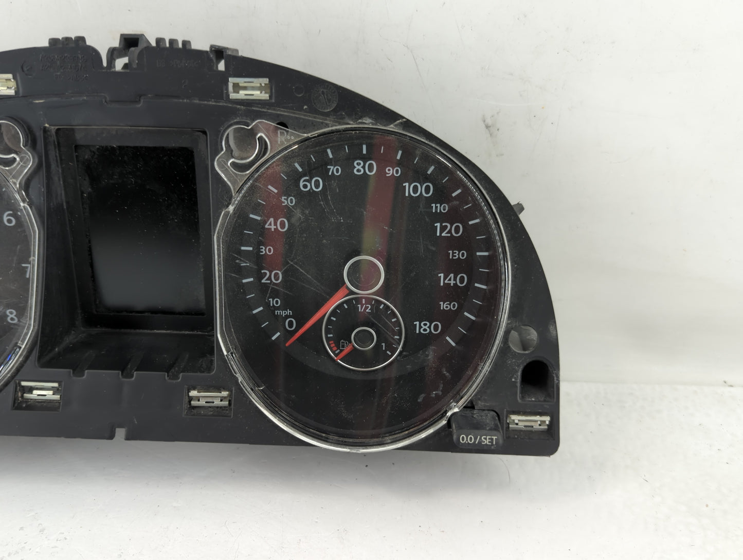 2012 Volkswagen Cc Instrument Cluster Speedometer Gauges P/N:166580000 Fits OEM Used Auto Parts - Oemusedautoparts1.com