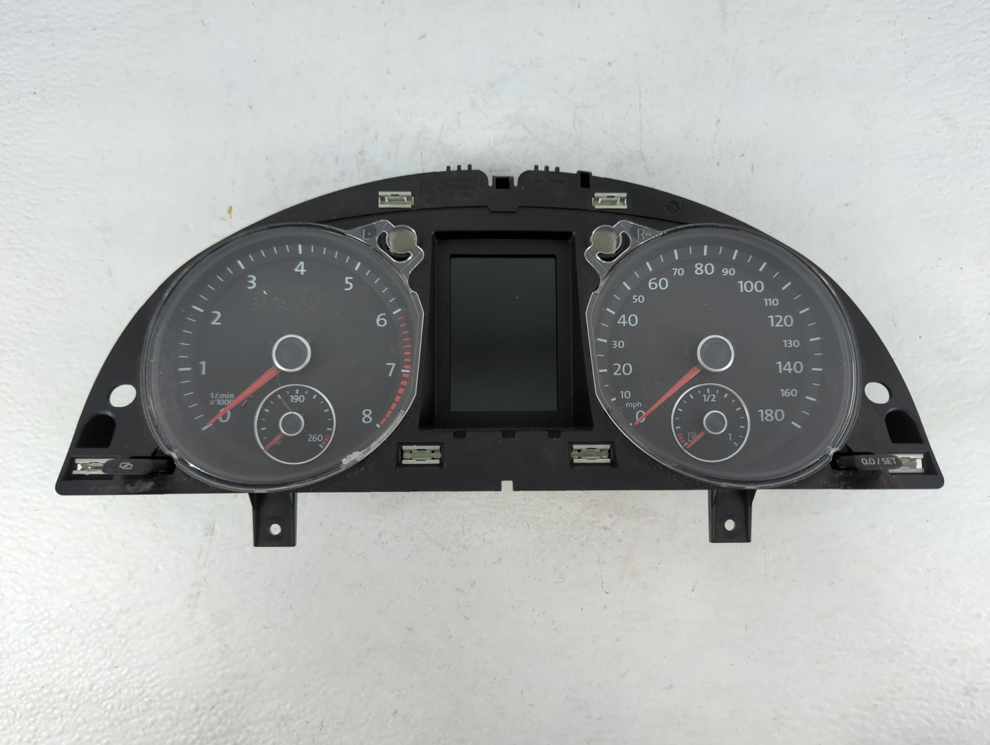 2012 Volkswagen Cc Instrument Cluster Speedometer Gauges P/N:A2C53410410 3C8920 970Q, 3C8920970T, 3C8 920 970Q Fits OEM Used