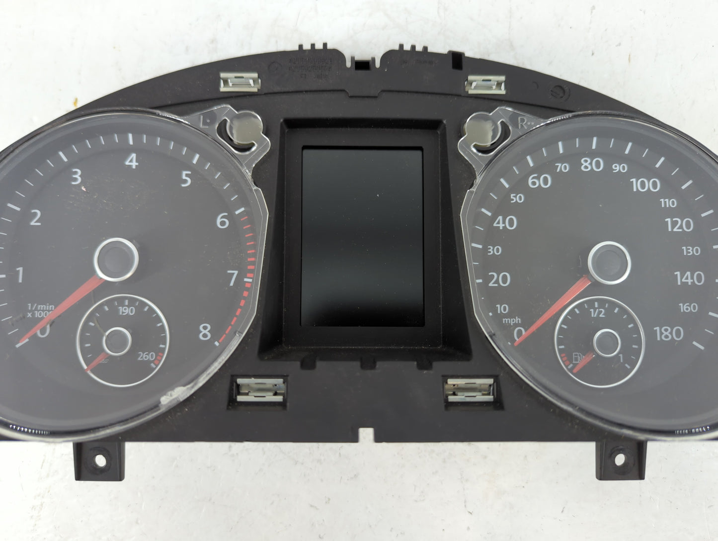 2012 Volkswagen Cc Instrument Cluster Speedometer Gauges P/N:A2C53410410 3C8920 970Q, 3C8920970T, 3C8 920 970Q Fits OEM Used