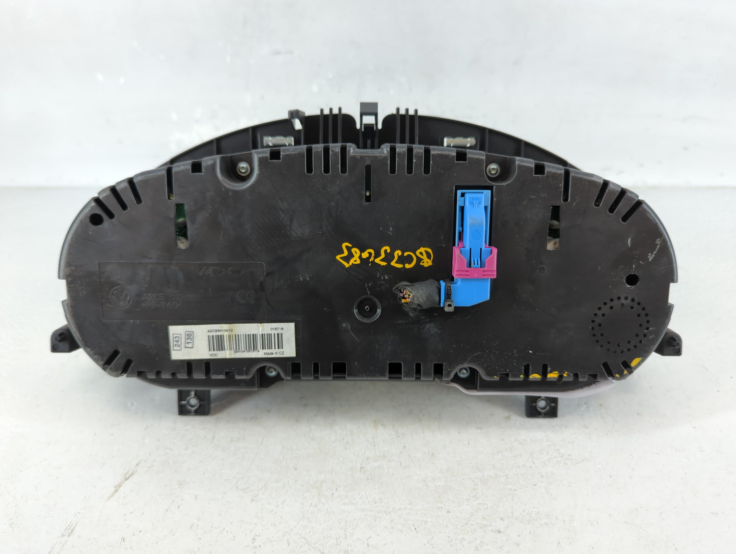 2012 Volkswagen Cc Instrument Cluster Speedometer Gauges P/N:A2C53410410 3C8920 970Q, 3C8920970T, 3C8 920 970Q Fits OEM Used