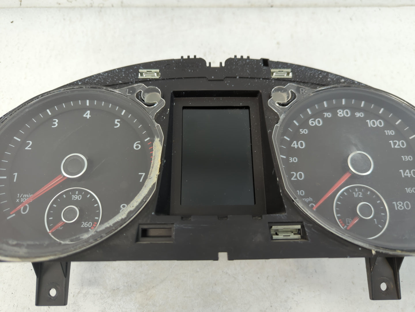 2012 Volkswagen Cc Instrument Cluster Speedometer Gauges P/N:3C8920970T 166580000 Fits OEM Used Auto Parts - Oemusedautopart
