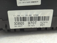 2012 Volkswagen Cc Instrument Cluster Speedometer Gauges P/N:3C8920970T 166580000 Fits OEM Used Auto Parts - Oemusedautopart