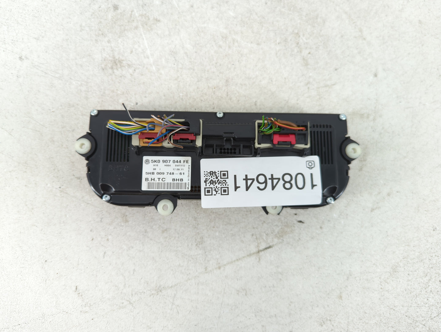 2012-2014 Volkswagen Eos Climate Control Module Temperature AC/Heater Replacement P/N:5K0 907 044 FE Fits Fits 2012 2013 201