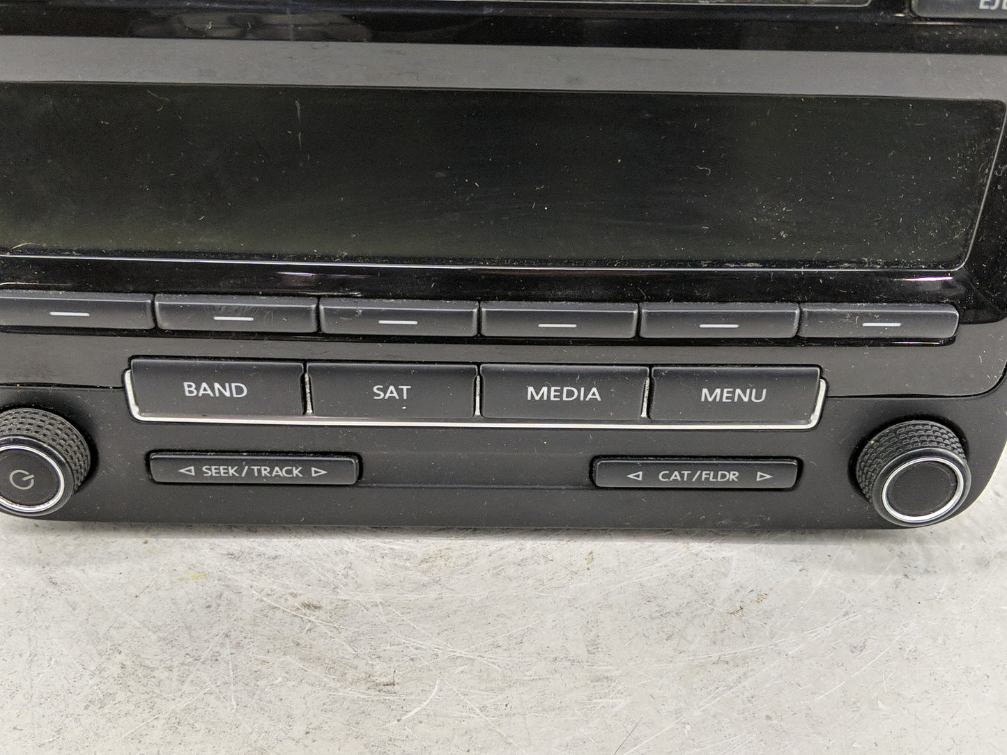 2012-2013 Volkswagen Eos Radio AM FM Cd Player Receiver Replacement P/N:1K0 035 164 J 1K0 035 274 B Fits OEM Used Auto Parts