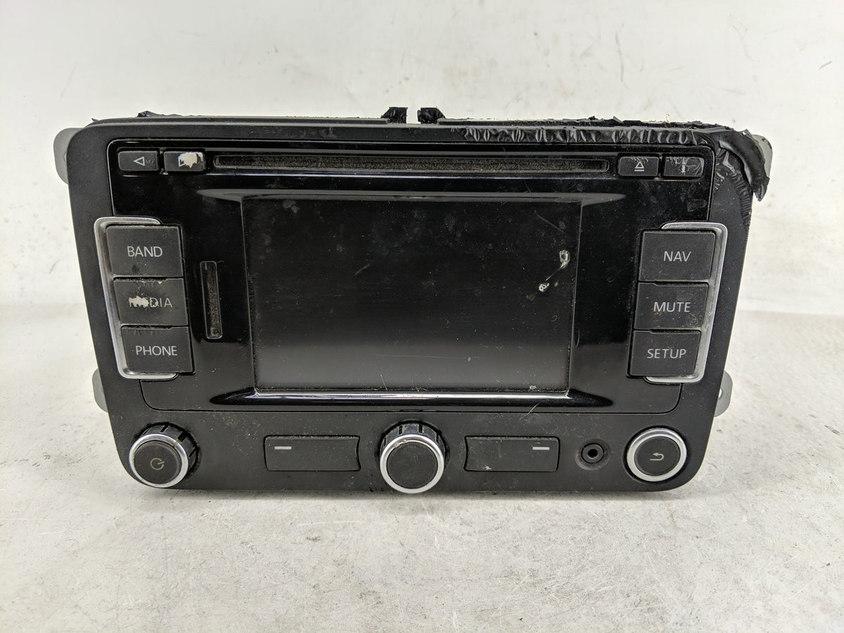 2012-2013 Volkswagen Eos Radio AM FM Cd Player Receiver Replacement P/N:1K0 035 274 B Fits 2012 2013 2014 2015 2016 2017 OEM
