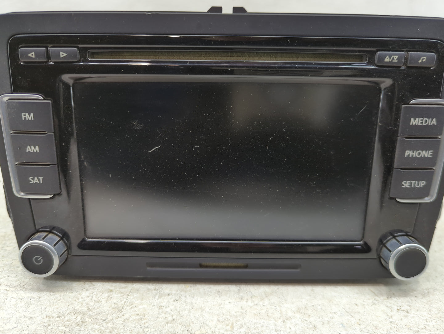 2012-2013 Volkswagen Eos Radio AM FM Cd Player Receiver Replacement P/N:1K0 035 180 AE Fits Fits 2012 2013 2014 2015 2016 20