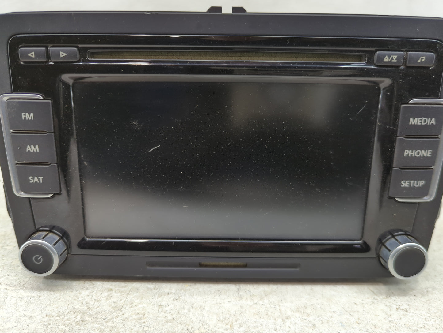 2012-2013 Volkswagen Eos Radio AM FM Cd Player Receiver Replacement P/N:1K0 035 180 AE Fits Fits 2012 2013 2014 2015 2016 20
