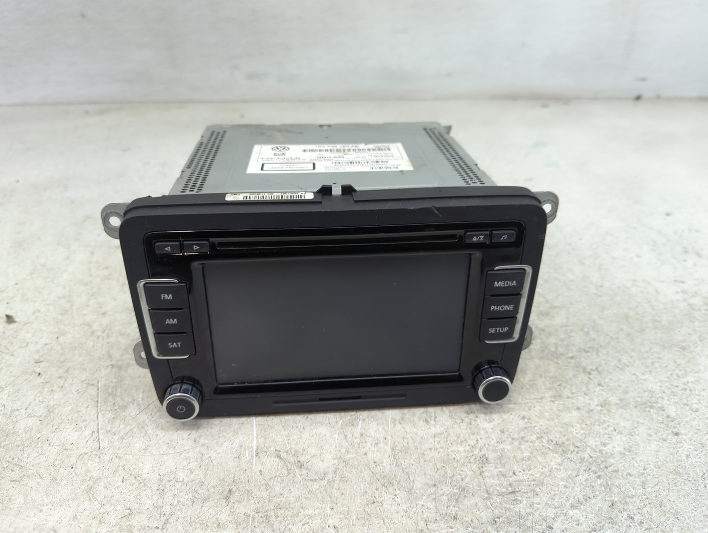 2012-2013 Volkswagen Eos Radio AM FM Cd Player Receiver Replacement P/N:1K0 035 180 AE Fits Fits 2012 2013 2014 2015 2016 20