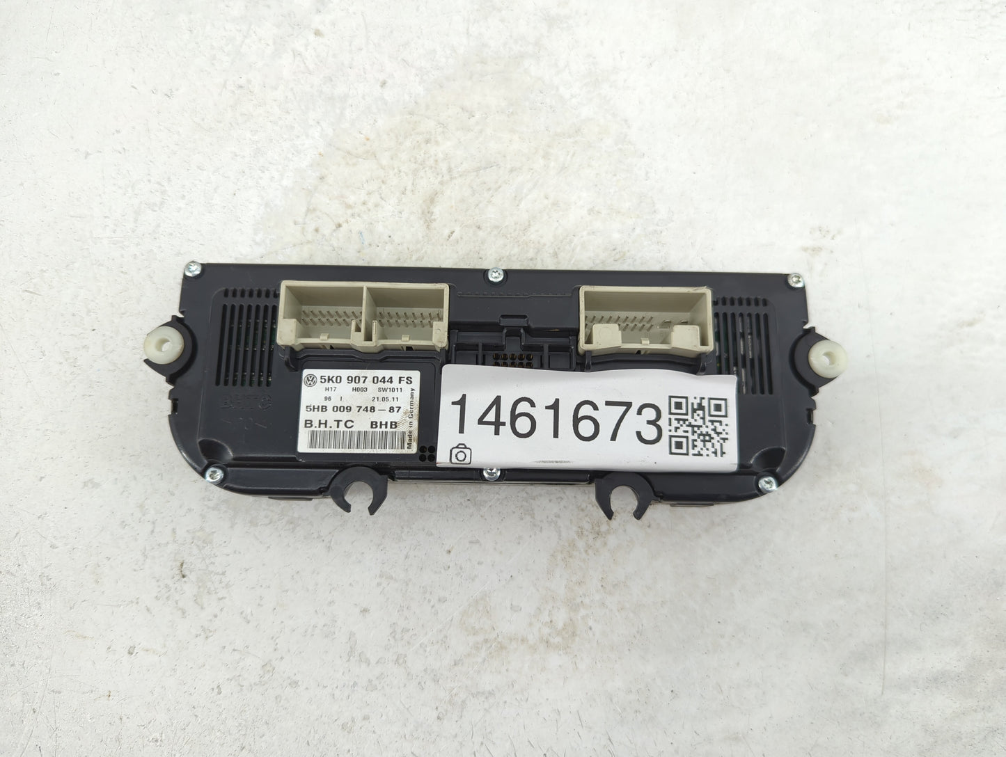 2012-2014 Volkswagen Eos Climate Control Module Temperature AC/Heater Replacement P/N:5K0 907 044 FS Fits Fits 2012 2013 201