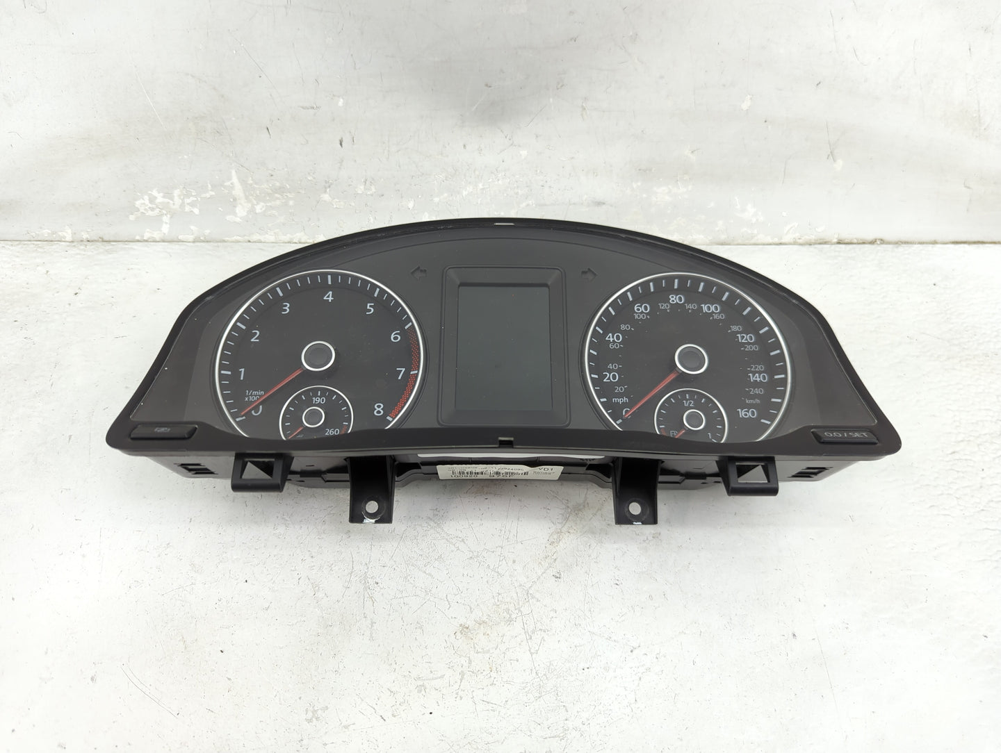 2012 Volkswagen Eos Instrument Cluster Speedometer Gauges P/N:1K0035180AE 1Q0920975F, 1K5953521AK, A2C32141200 Miles: Fits O