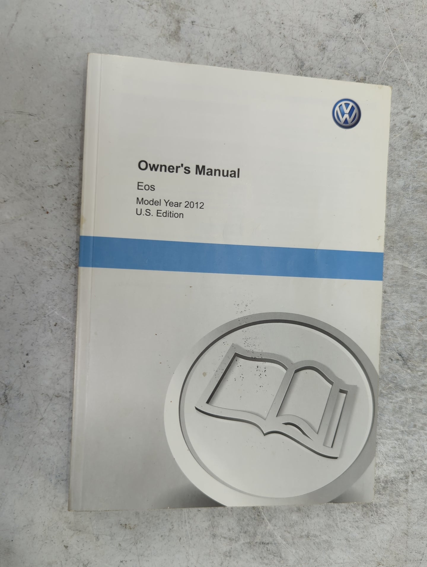 2012 Volkswagen Eos Owners Manual Book Guide P/N:112.5U1.EOS.23 OEM Used Auto Parts - Oemusedautoparts1.com
