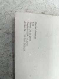 2012 Volkswagen Eos Owners Manual Book Guide P/N:112.5U1.EOS.23 OEM Used Auto Parts - Oemusedautoparts1.com
