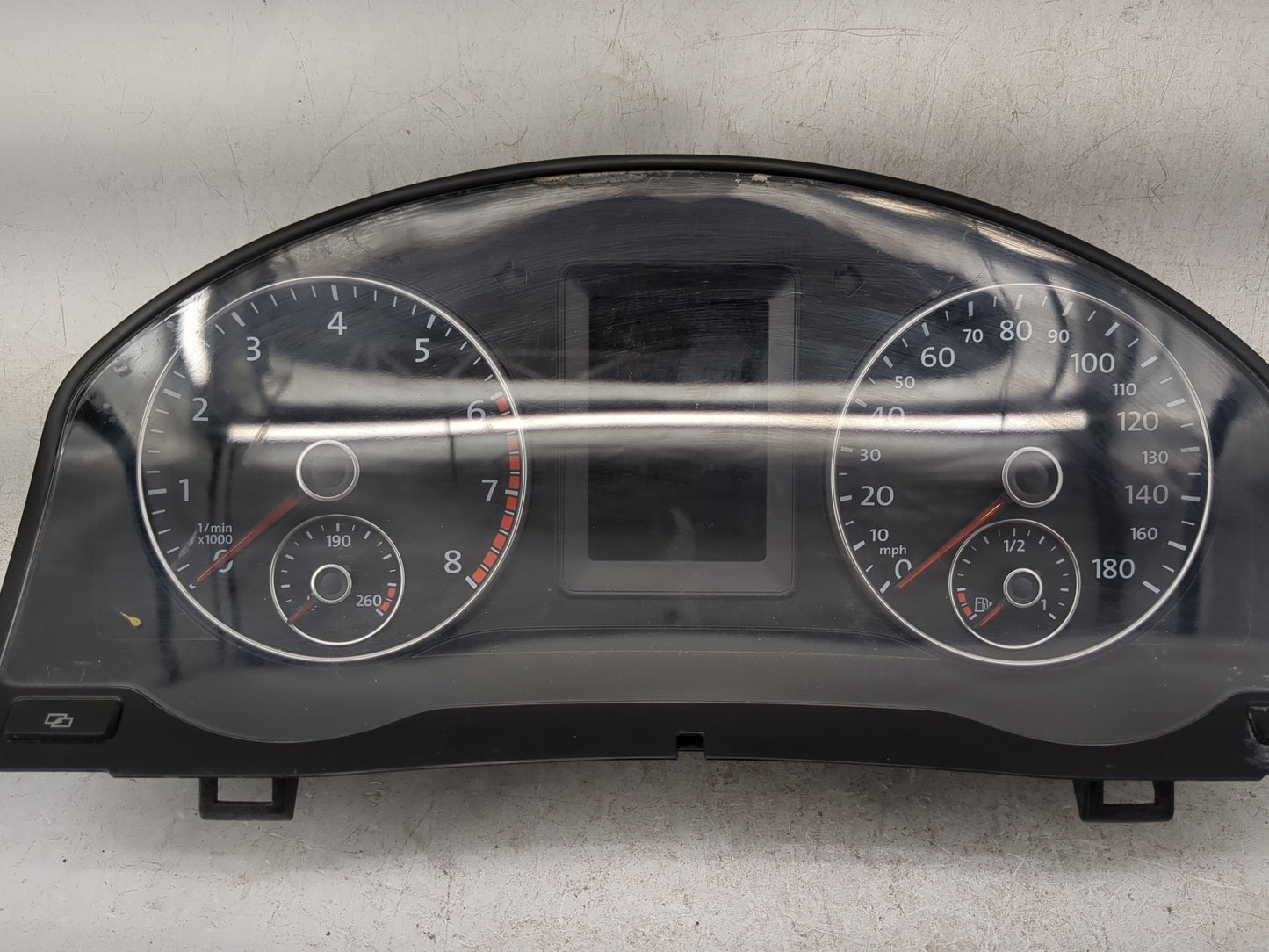 2010-2011 Volkswagen Eos Instrument Cluster Speedometer Gauges P/N:1K0035180AD 1Q0920975B Miles: Fits Fits 2010 2011 OEM Use
