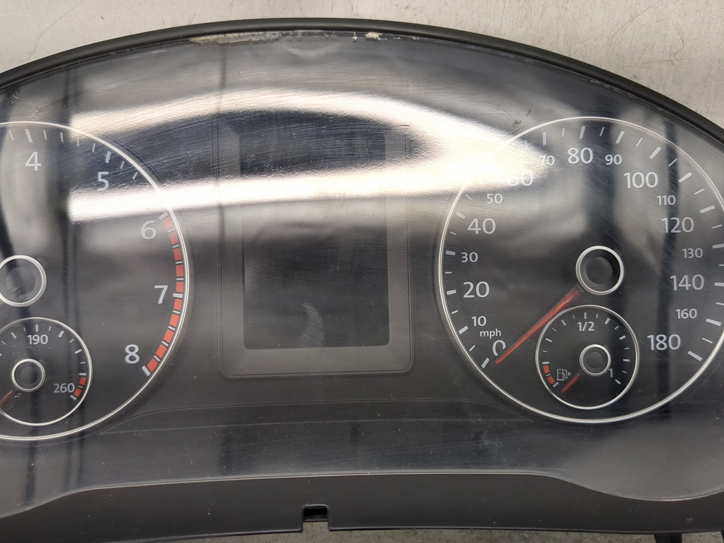 2010-2011 Volkswagen Eos Instrument Cluster Speedometer Gauges P/N:1K0035180AD 1Q0920975B Miles: Fits Fits 2010 2011 OEM Use