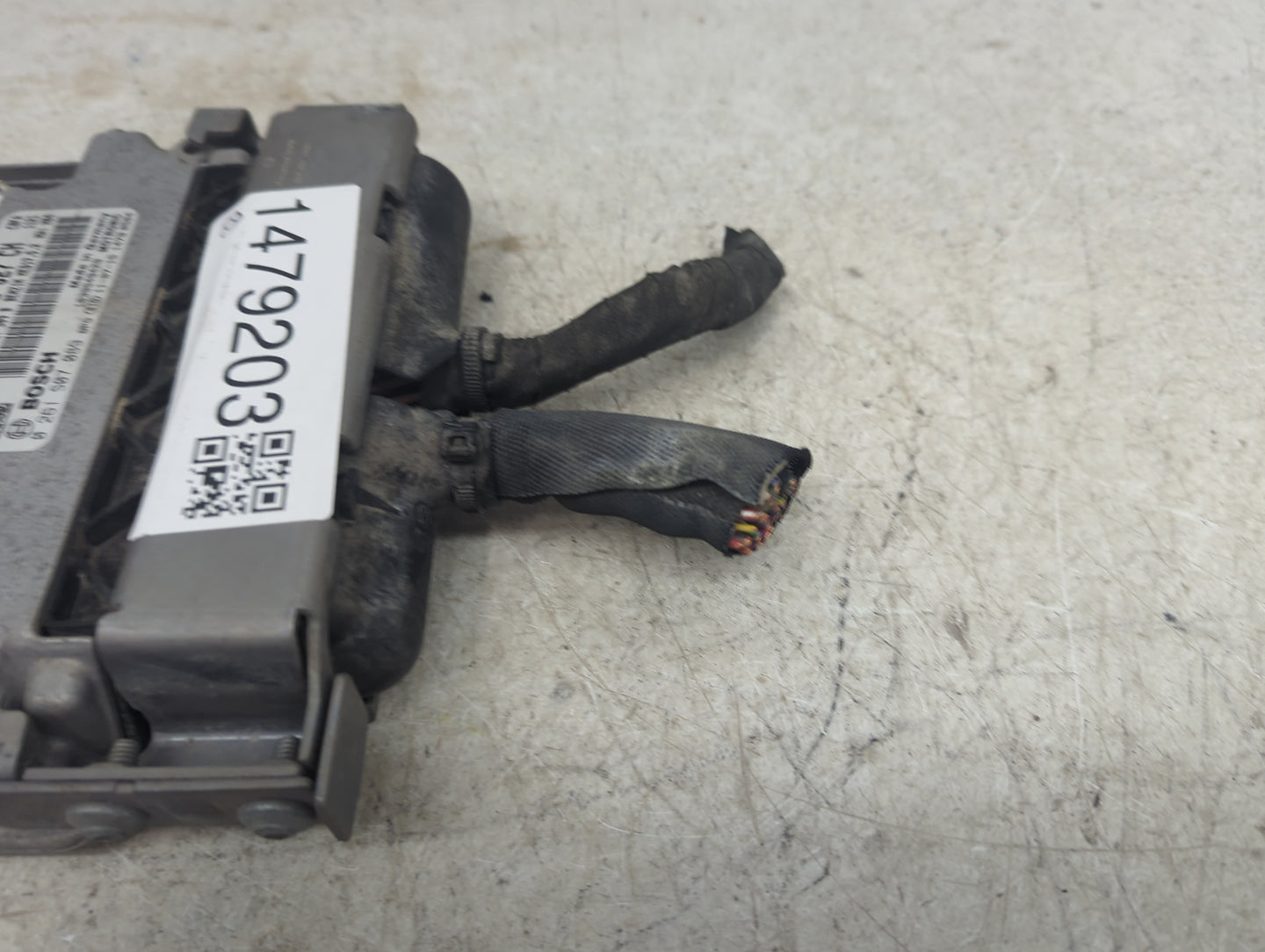 2012 Volkswagen Eos PCM Engine Control Computer ECU ECM PCU OEM P/N:06J906027CH 0261S07089 Fits OEM Used Auto Parts - Oemuse