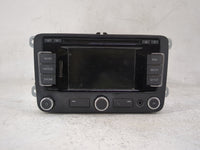 2012-2013 Volkswagen Eos Radio AM FM Cd Player Receiver Replacement P/N:1K0035180AF 1K0035274B Fits OEM Used Auto Parts - Oe