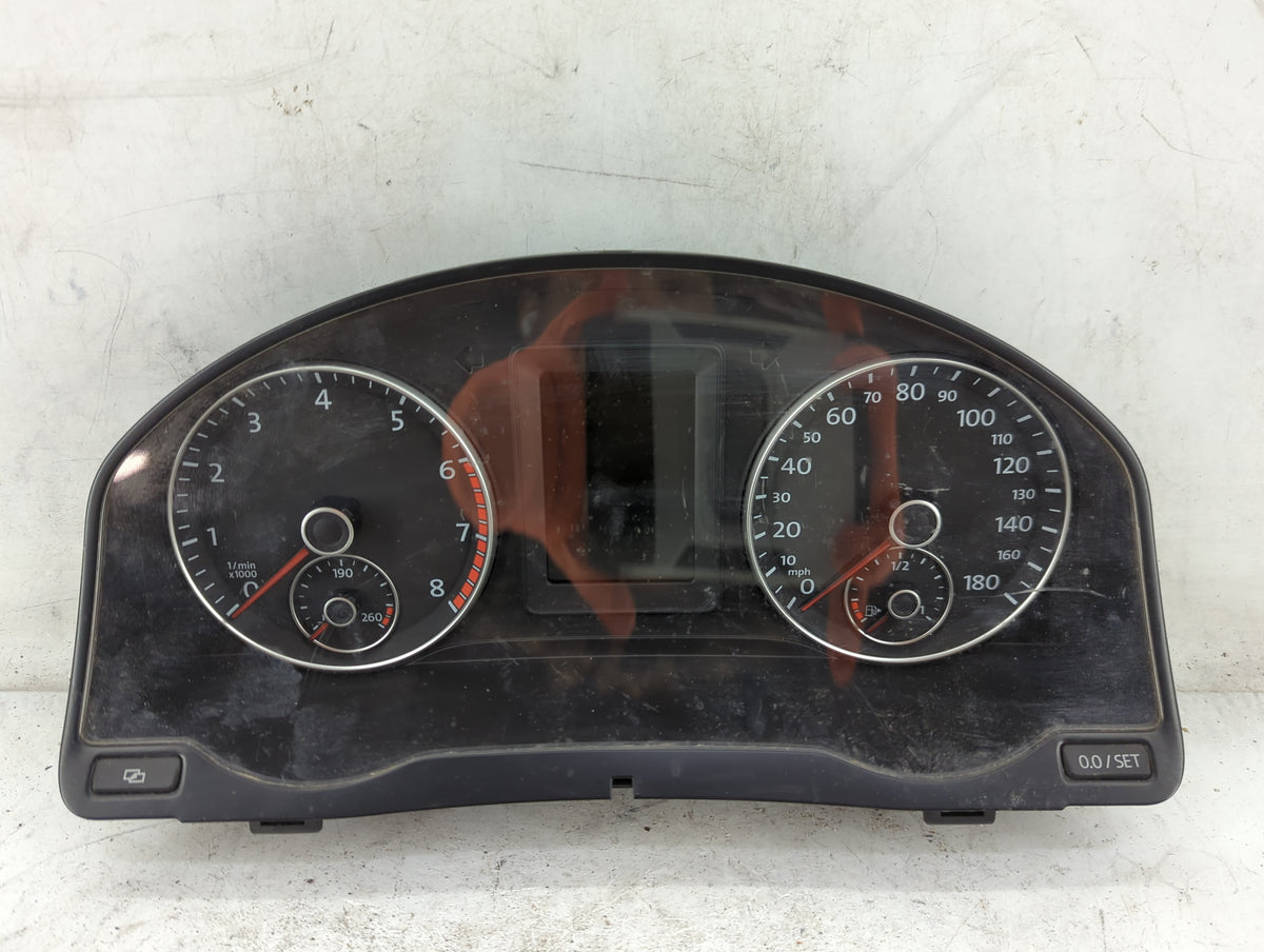 2012 Volkswagen Eos Instrument Cluster Speedometer Gauges P/N:1K0 920 975 B 1K0 953 521 AR 9B9, 1K0 035 274 Miles: Fits OEM 