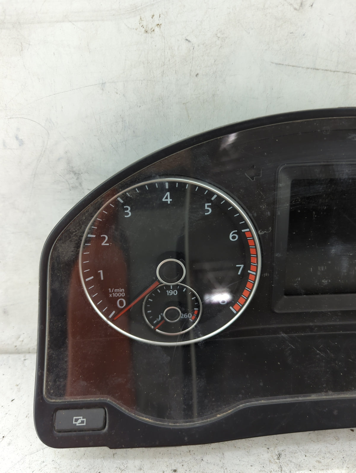 2012 Volkswagen Eos Instrument Cluster Speedometer Gauges P/N:1K0 920 975 B 1K0 953 521 AR 9B9, 1K0 035 274 Miles: Fits OEM 