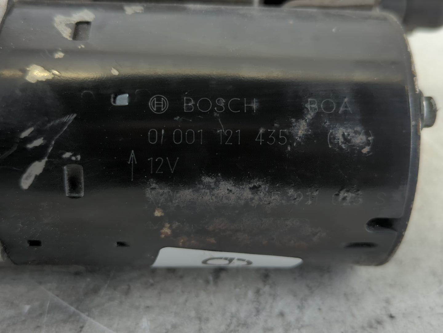 2012-2016 Volkswagen Eos Car Starter Motor Solenoid OEM P/N:01 001 121 435 Fits Fits 2011 2012 2013 2014 2015 2016 2017 2018