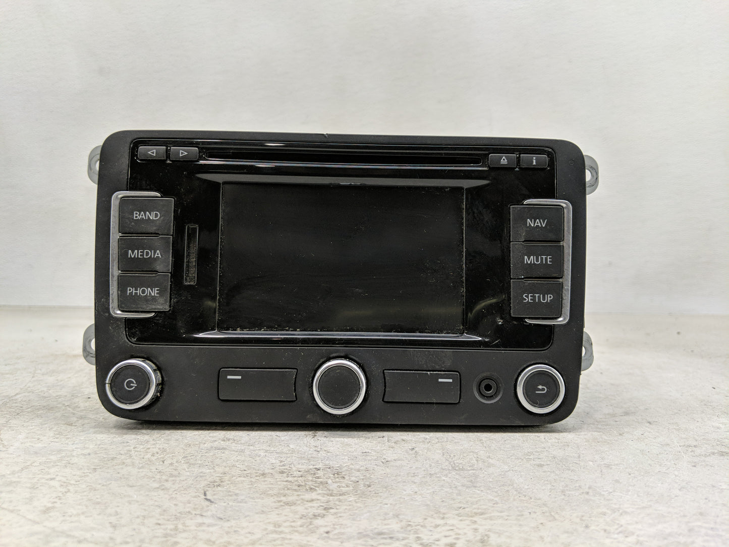 2012 Volkswagen Gli Radio AM FM Cd Player Receiver Replacement Fits Fits 2010 2011 2013 2014 OEM Used Auto Parts - Oemusedau