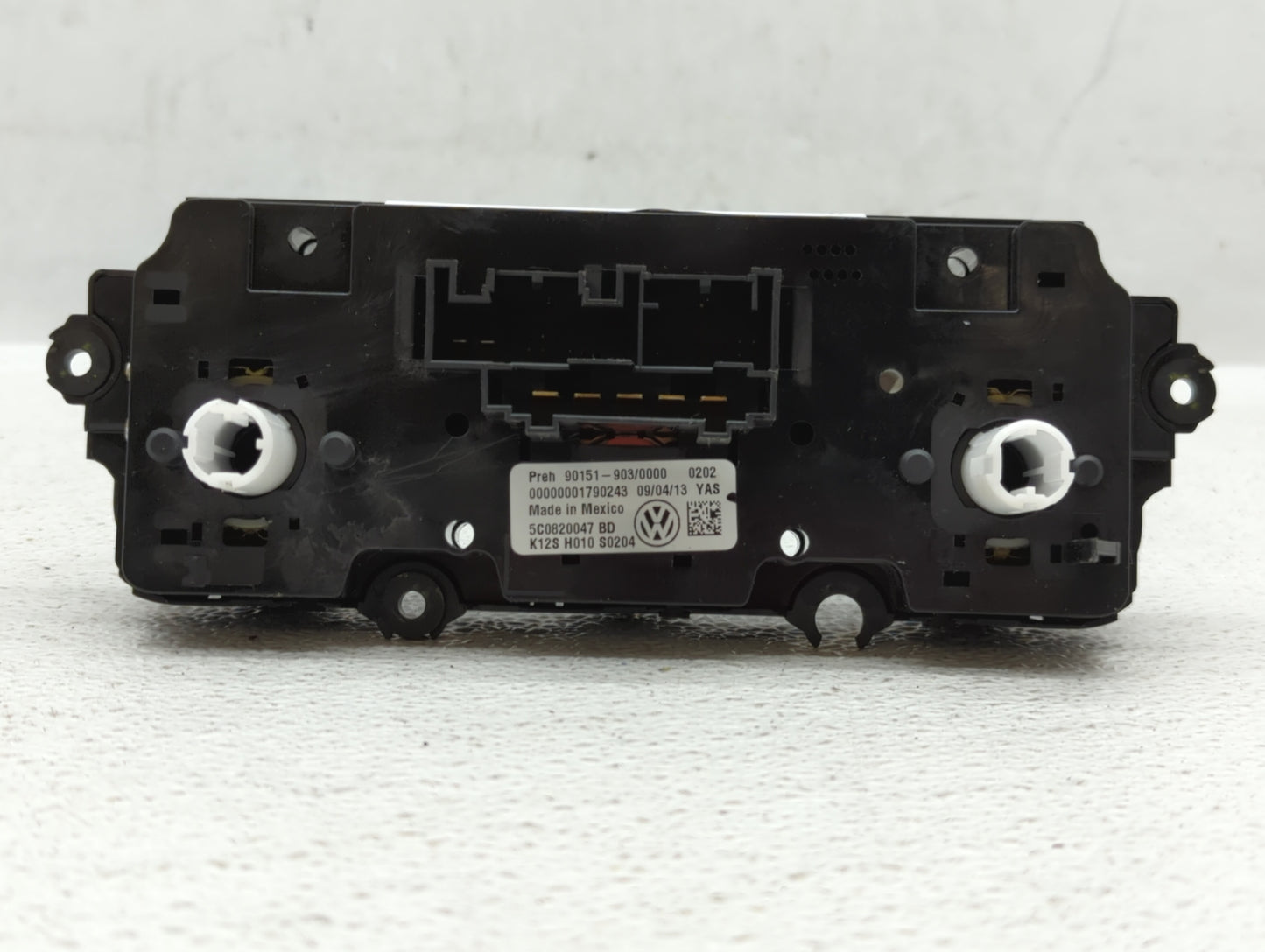 2012 Volkswagen Gli Climate Control Module Temperature AC/Heater Replacement P/N:90151-903 90151-520 Fits Fits 2011 2013 201