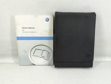 2012 Volkswagen Gli Owners Manual Book Guide OEM Used Auto Parts - Oemusedautoparts1.com