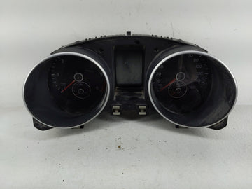 2012 Volkswagen Golf Instrument Cluster Speedometer Gauges Fits OEM Used Auto Parts - Oemusedautoparts1.com