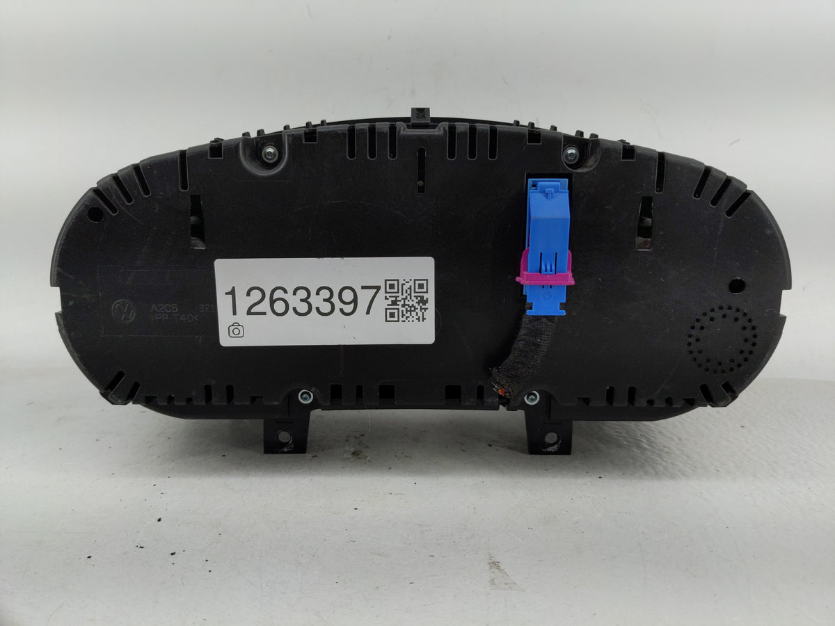 2012-2013 Volkswagen Golf Instrument Cluster Speedometer Gauges P/N:A2C53428916 Miles: Fits Fits 2012 2013 OEM Used Auto Par