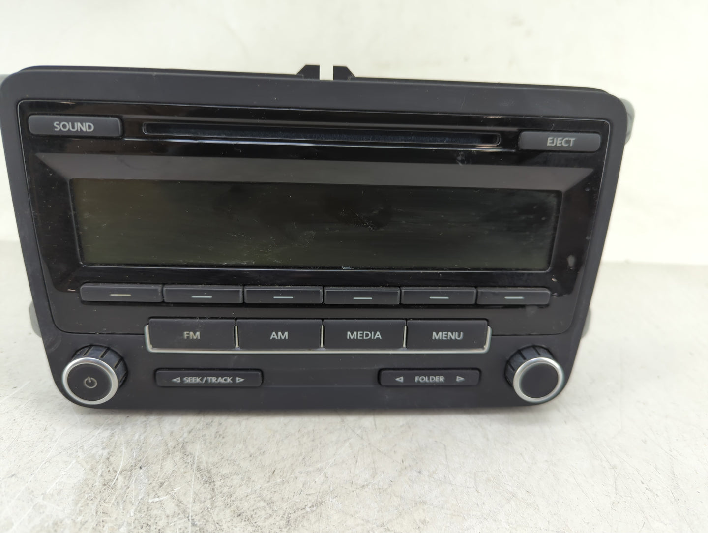 2012 Volkswagen Golf Radio AM FM Cd Player Receiver Replacement P/N:1K0 035 164 D Fits Fits 2011 2013 2014 2015 2016 OEM Use