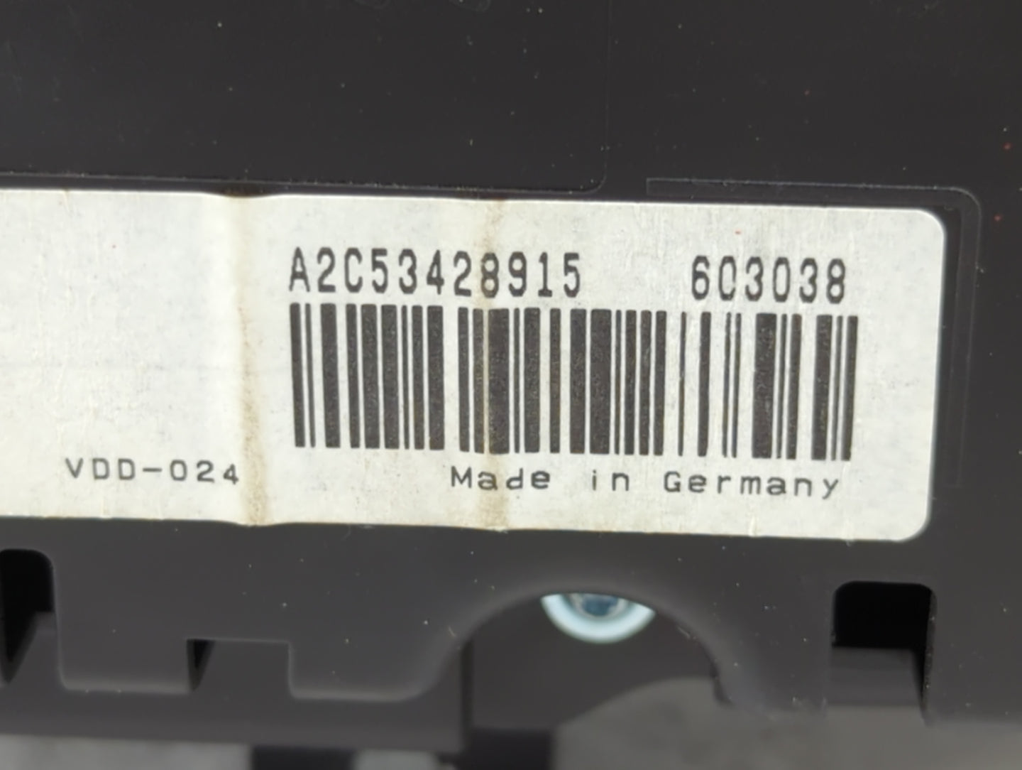 2012-2013 Volkswagen Golf Instrument Cluster Speedometer Gauges P/N:A2C53428915 603038 Miles: Fits Fits 2012 2013 OEM Used A