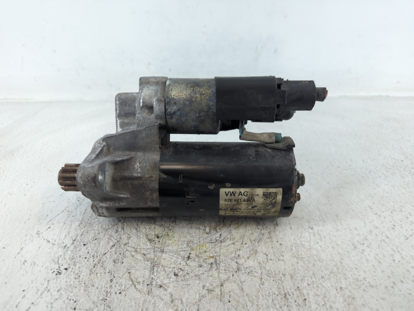 2010-2014 Volkswagen Golf Car Starter Motor Solenoid OEM P/N:02E 911 024 A Fits Fits 2009 2010 2011 2012 2013 2014 2015 2016