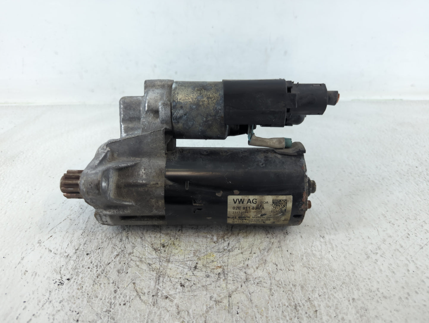 2010-2014 Volkswagen Golf Car Starter Motor Solenoid OEM P/N:02E 911 024 A Fits Fits 2009 2010 2011 2012 2013 2014 2015 2016