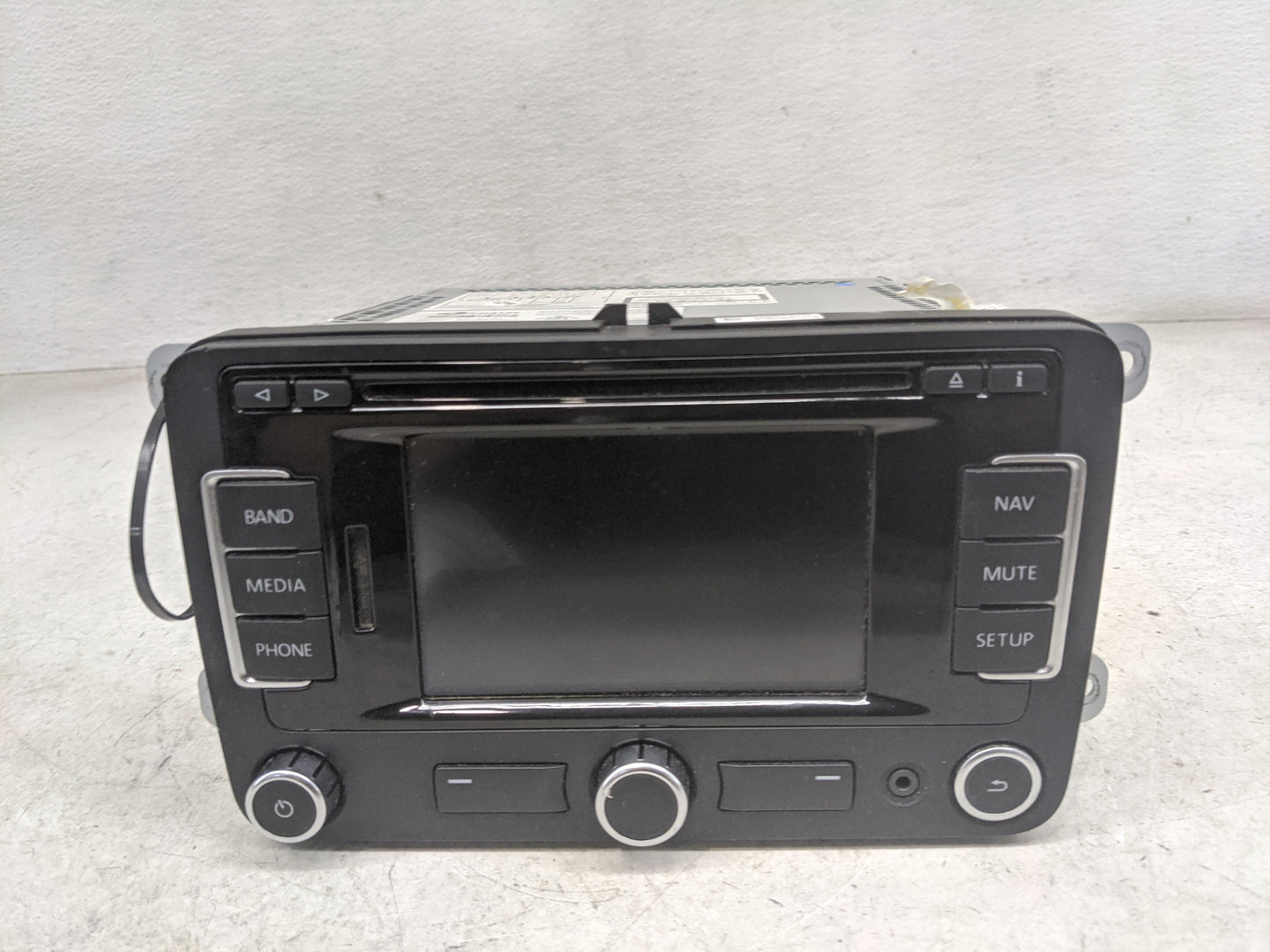 2012 Volkswagen Golf Gti Radio AM FM Cd Player Receiver Replacement P/N:1K0035274B VWZAZ2L8465621 Fits Fits 2013 2014 2015 2