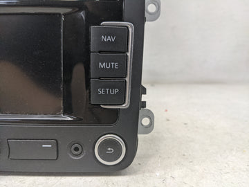 2012 Volkswagen Golf Gti Radio AM FM Cd Player Receiver Replacement P/N:1K0035274B VWZAZ2L8465621 Fits Fits 2013 2014 2015 2016 OEM Used Auto Parts